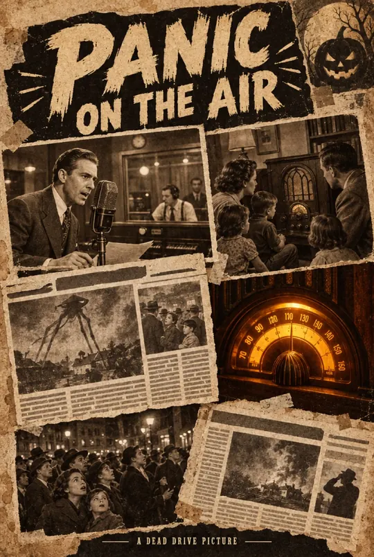 Panic on the Air one-sheet